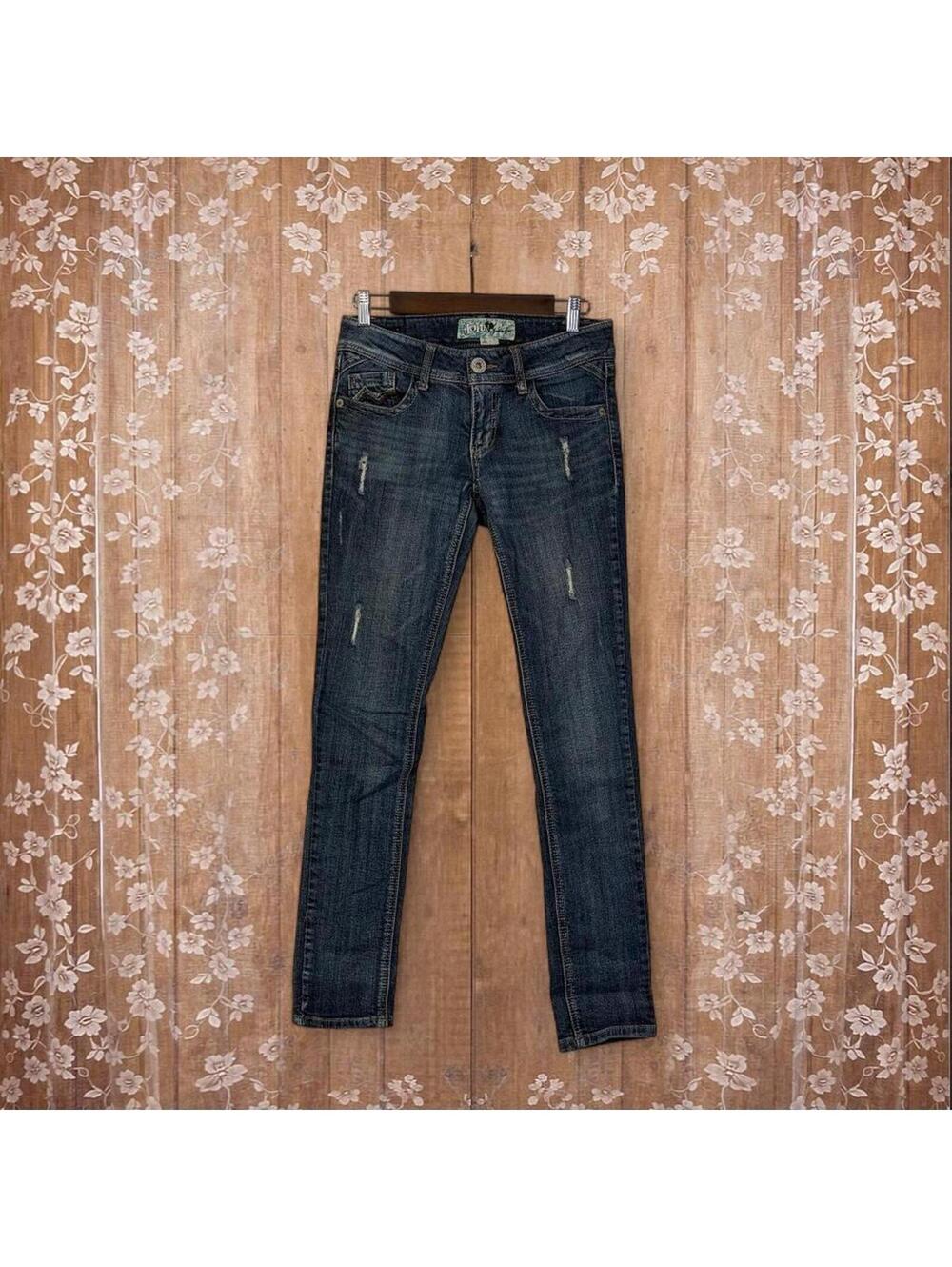 Y2K JOLT LOW RISE BOOTCUT JEANS